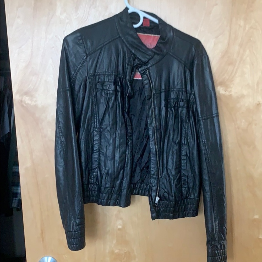 Leather jacket